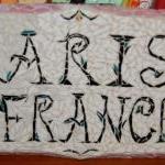 Ooak Paris France Mosaic, Stained Glass Art Wall..